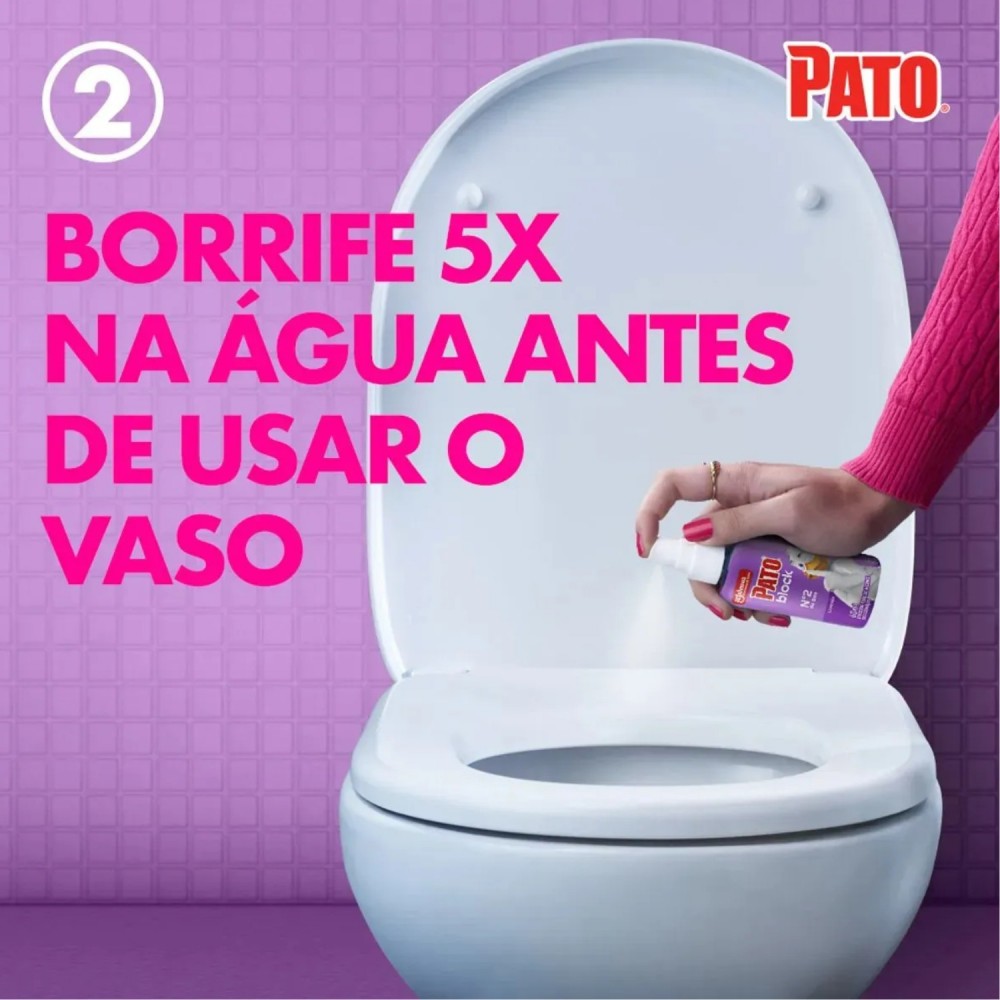 Bloqueador de Odores Sanitários Pato n° 2 Lavanda 60mL