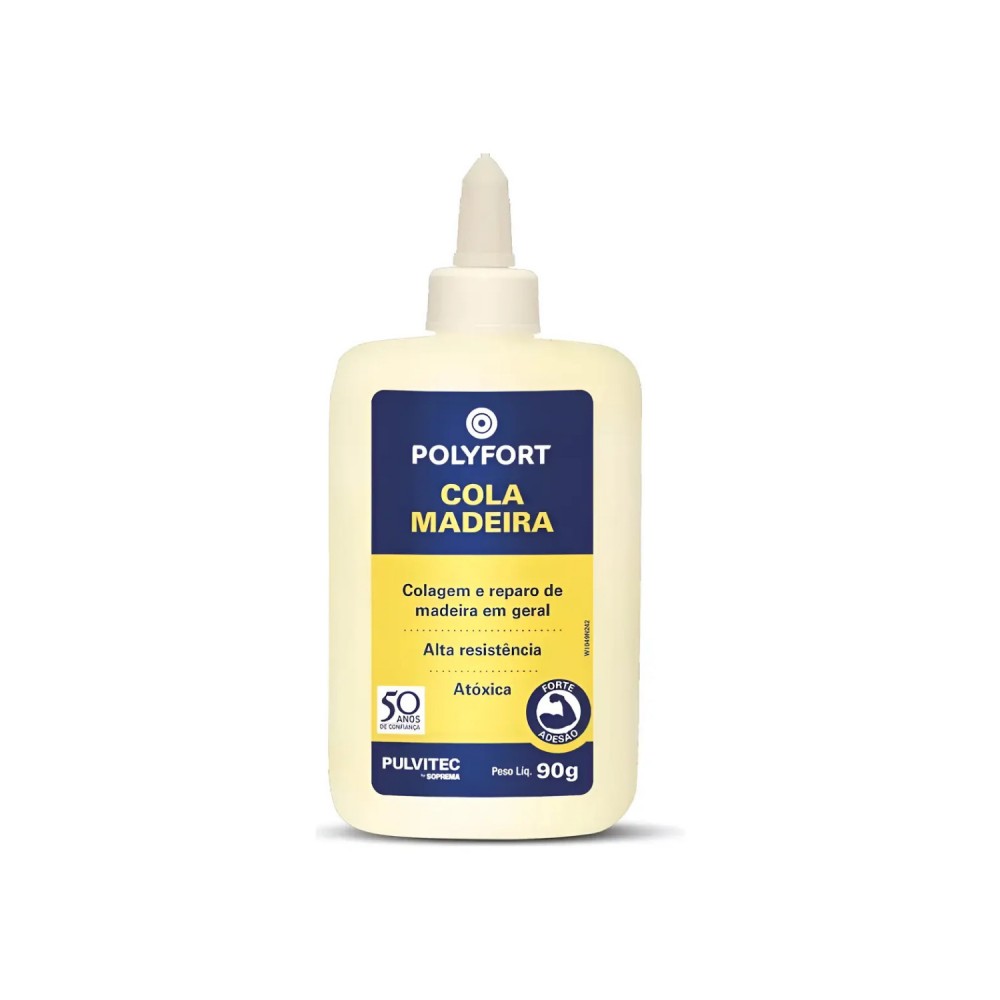 Cola Madeira Pulvitec Polyfort 90mL