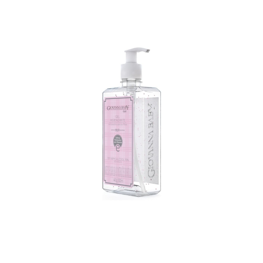 Álcool em Gel 70%  500mL Giovanna Baby Classic 
