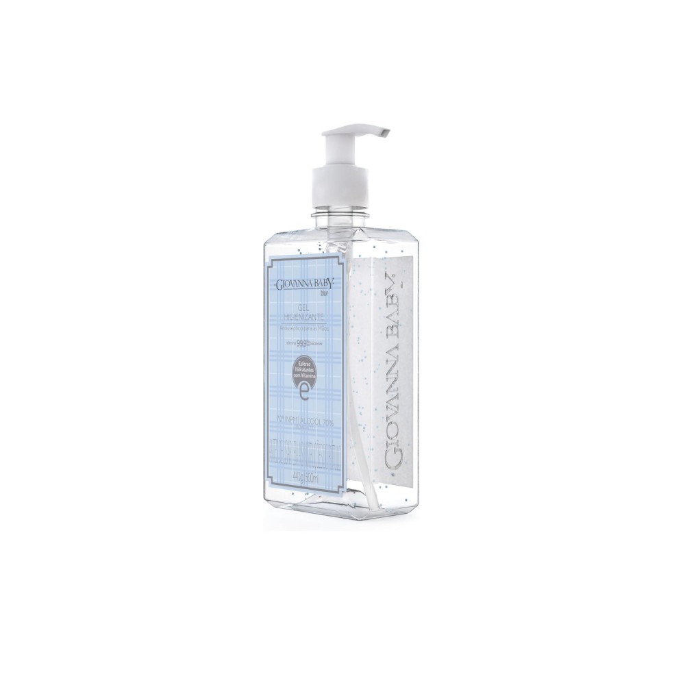 Álcool em Gel 70%  500mL Giovanna Baby Blue