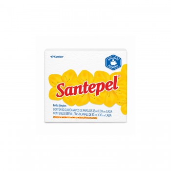 Guardanapo de Papel Santepel 32x30cm com 50 folhas