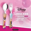 Conjunto de Talher Infantil Simonaggio com 2 peças Princesas