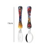 Conjunto de Talher Infantil Simonaggio com 2 peças Homem Aranha