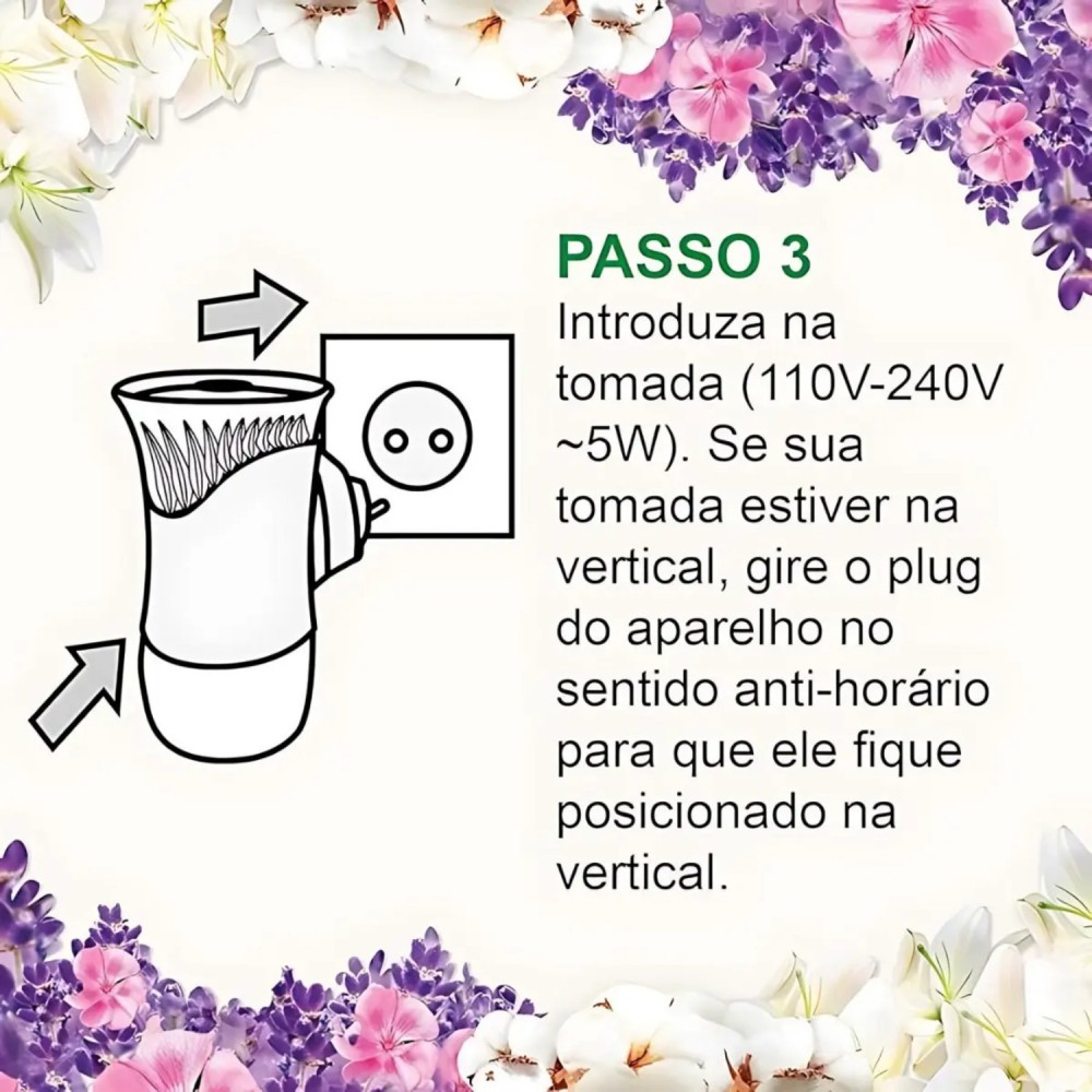 Difusor Elétrico Bom Ar Floresta Tropical com 2 Refis 16mL