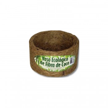 Vaso de Fibra de Coco n°2 Agrofor 18x10cm