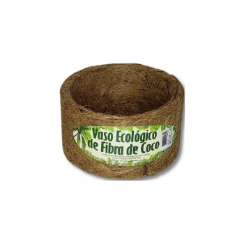 Vaso de Fibra de Coco n°3 Agrofor 21x11cm