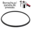 Borracha para Panela de Pressão Forsan Preta 4,5L