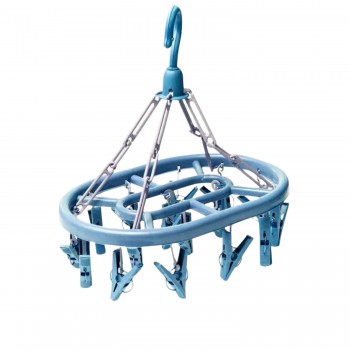 Mini Varal Oval com 16 prendedores Sashin