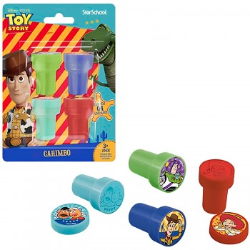 Carimbo Auto Tintado Toy Story com 4un.