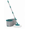 Balde e Mop Giratório Spin Flash Limp Fit Duas Águas