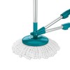 Balde e Mop Giratório Spin Flash Limp Fit Duas Águas