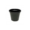 Vaso Plástico Redondo n°2 Treplast Preto