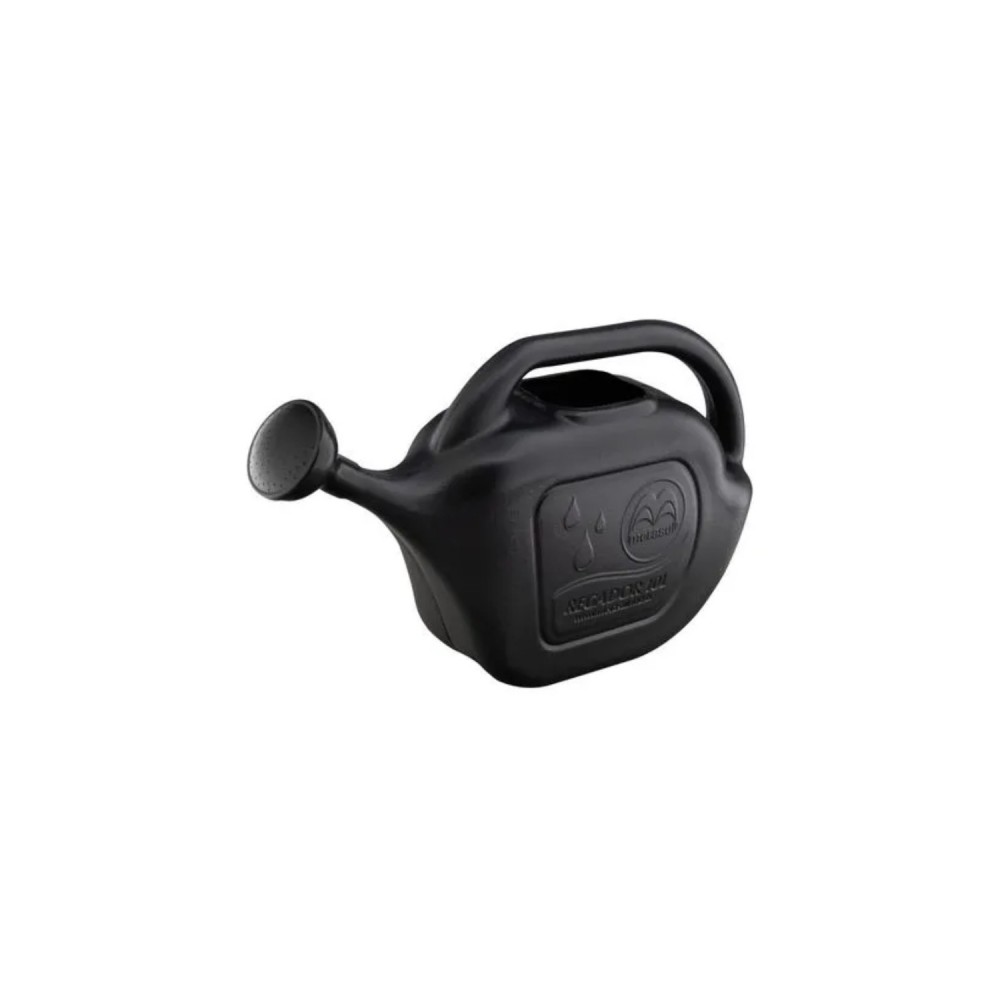 Regador Plástico 10L Metasul Preto
