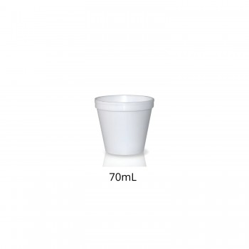 Copo Térmico de Isopor 70mL Ultra com 25 unid.