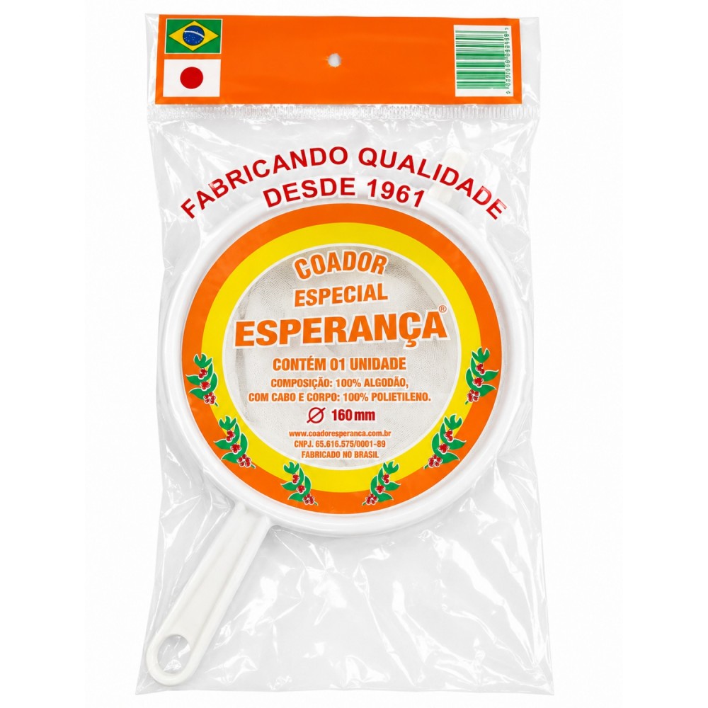 Coador de Pano para Café Esperança 16cm