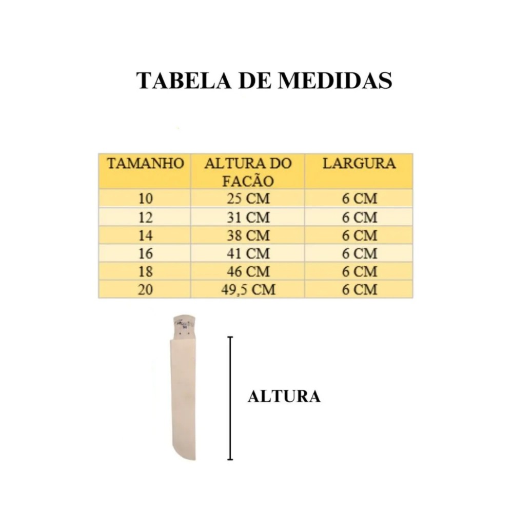 Bainha para Facão Promaster n°14