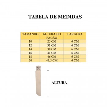 Bainha para Facão Promaster n°14