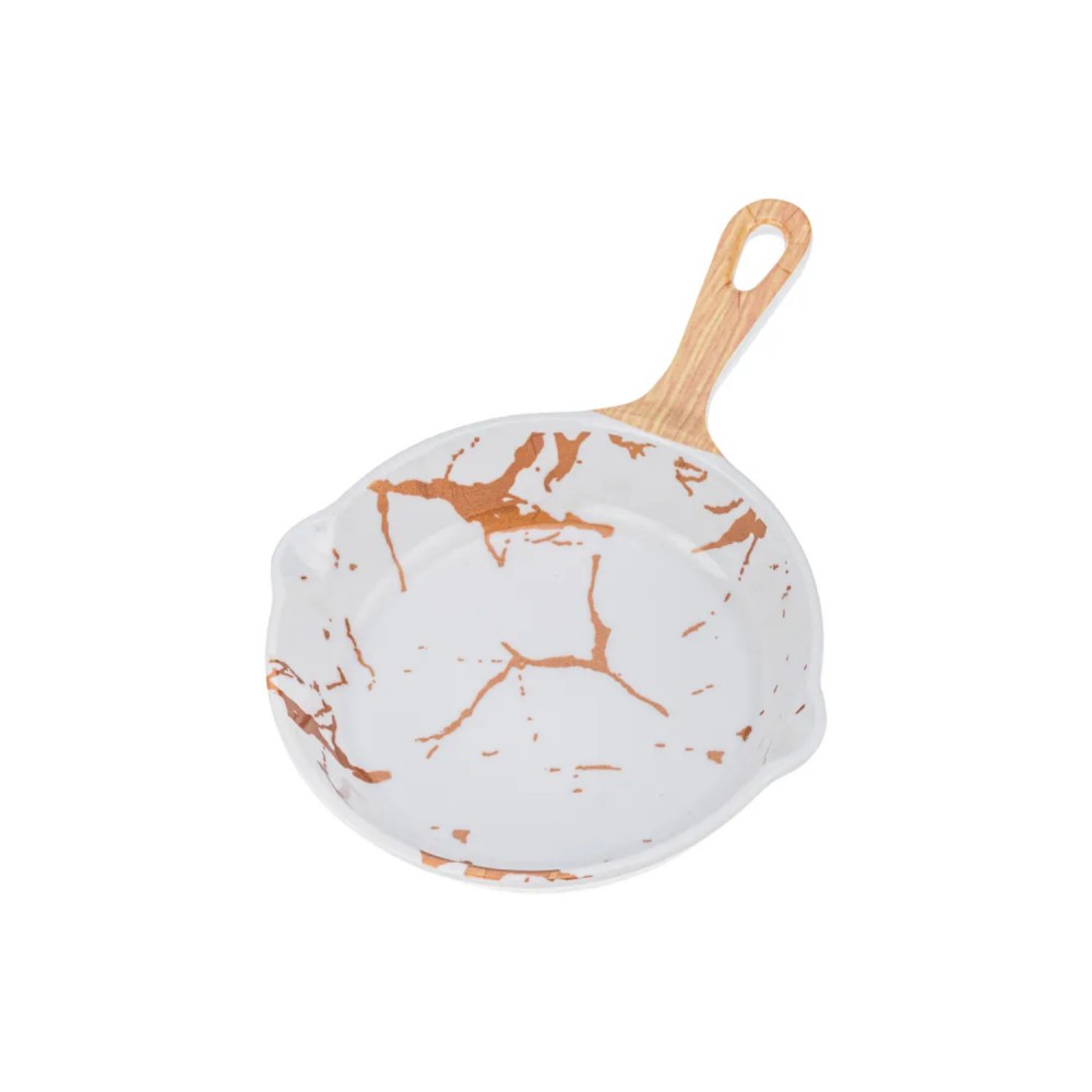 Frigideira de Malamina 25x17cm Weck Marmorizada