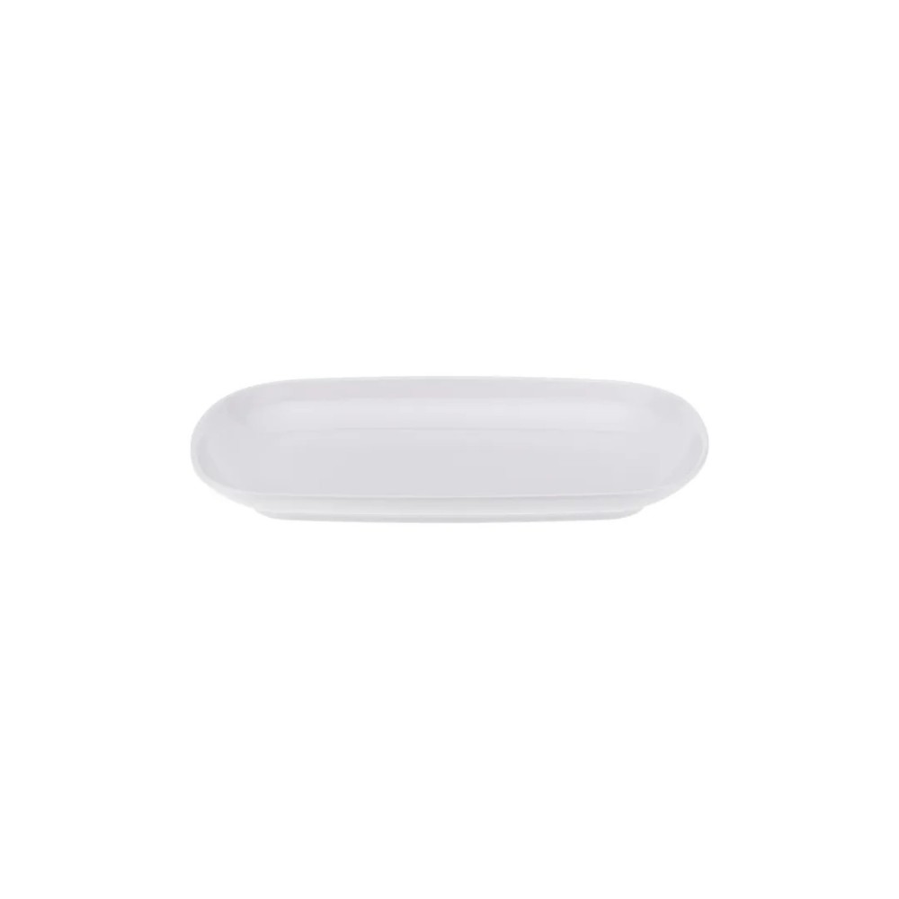 Travessa de Melamina 24x15x2,5cm Weck Branca
