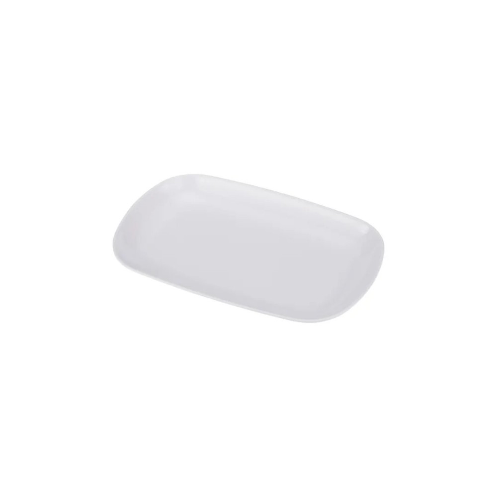 Travessa de Melamina 24x15x2,5cm Weck Branca