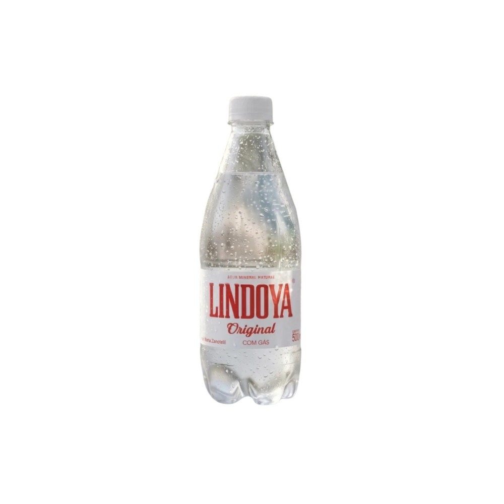 Água mineral com gás 510mL