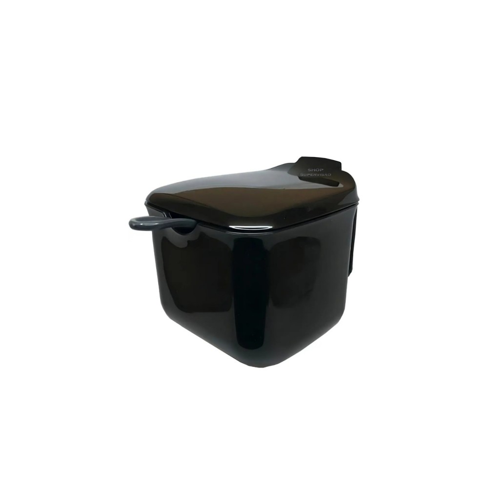 Açucareiro de Plástico 350mL Unitermi Preto