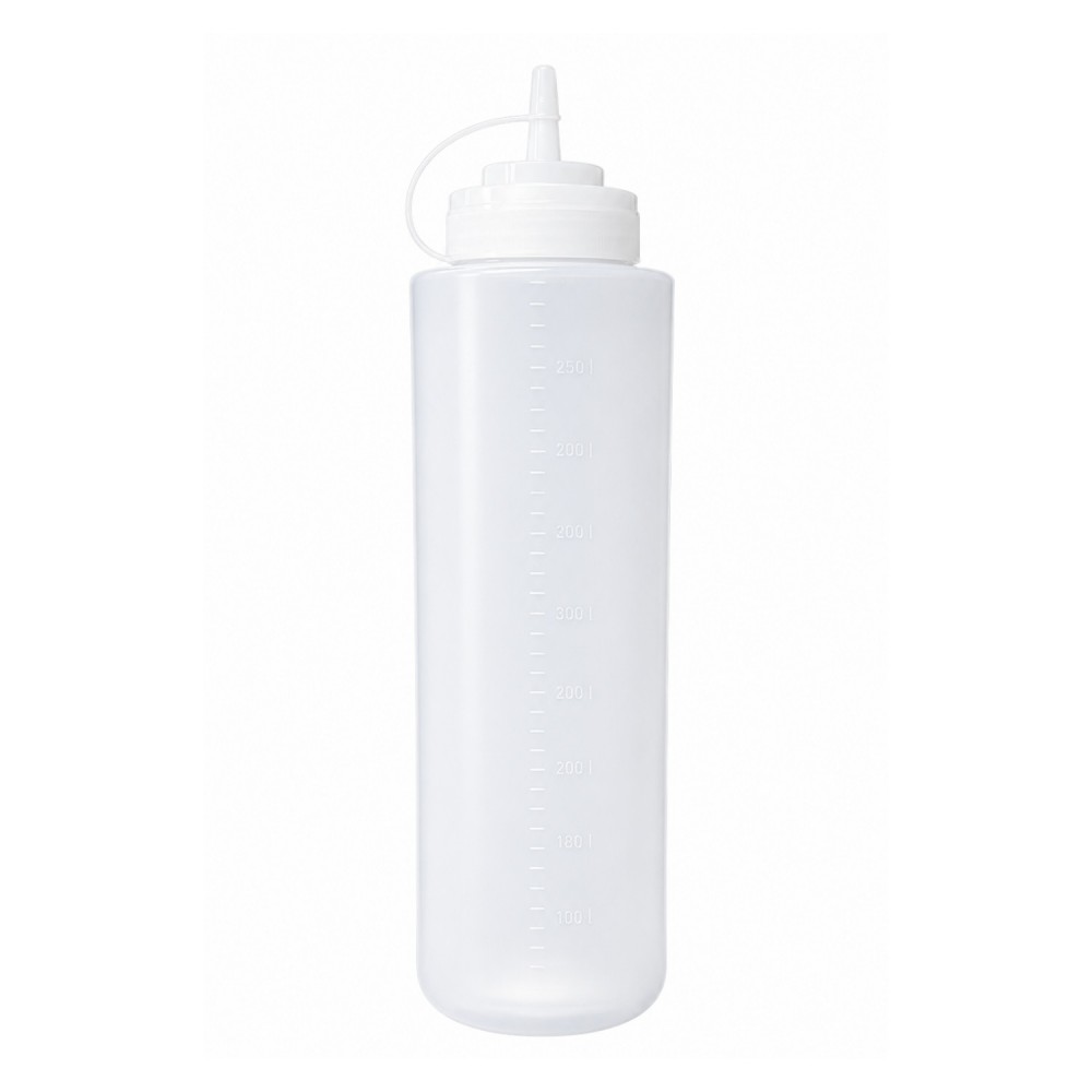 Bisnaga de Plástico Flexível Solrac 1000mL Profissional