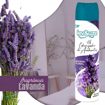 Aromatizador Aerossol Lev&Uze 400mL Lavanda