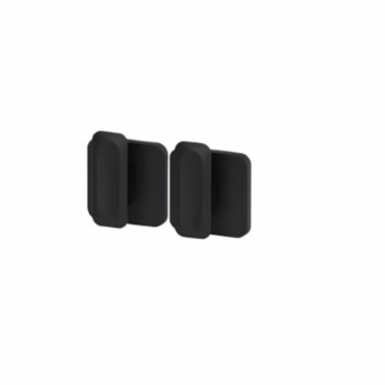 Conjunto de Ganchos de Parede <Ou> Eleve Preto