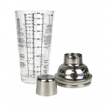 Coqueteleira de Vidro 400mL Unyhome