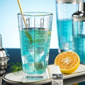 Coqueteleira de Vidro 400mL Unyhome
