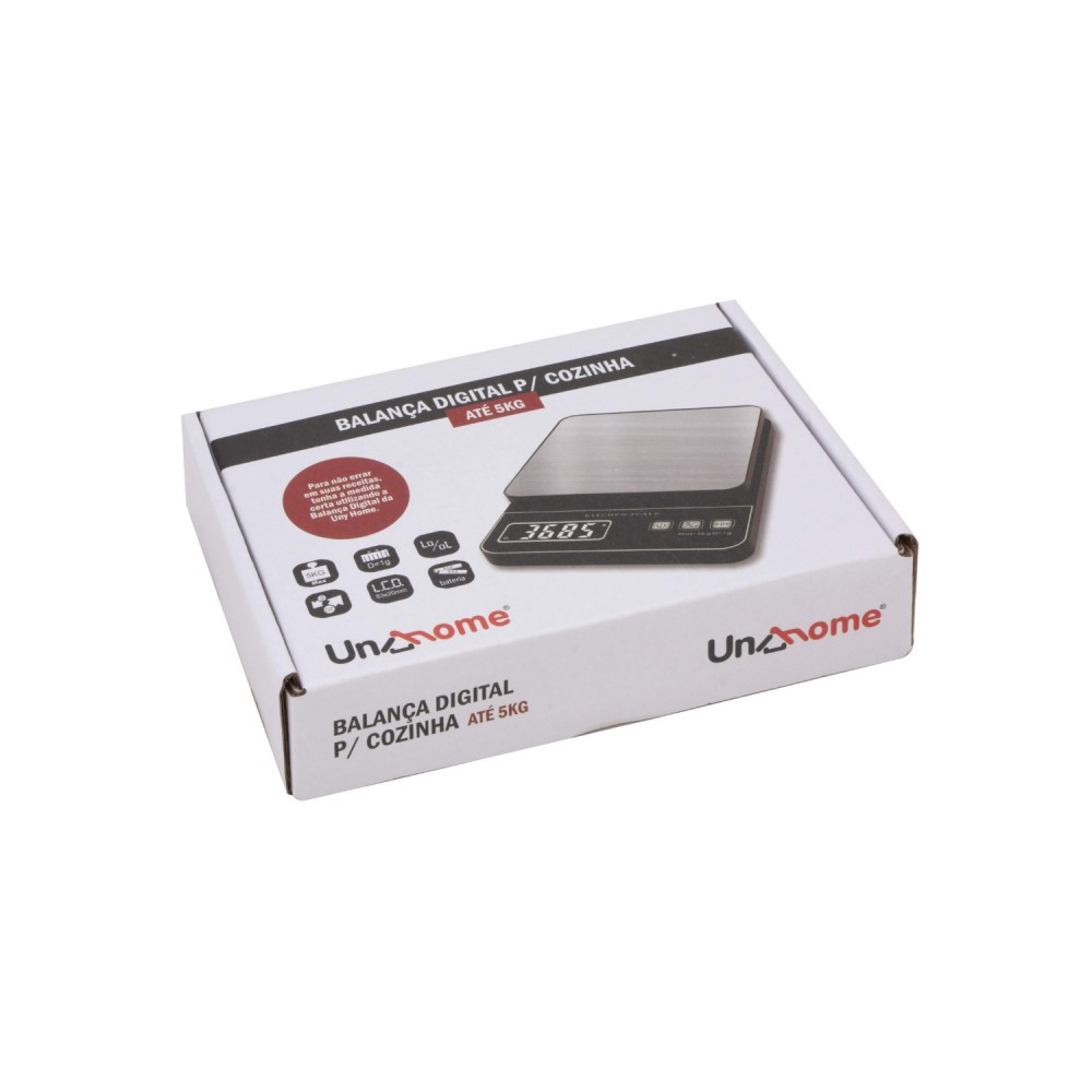 Balança Digital para Cozinha Unyhome 5kg