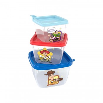 Conjunto de Potes com 3 peças Plasútil Toy Story 5 