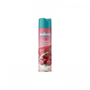 Aromatizador Aerossol Lev&Uze 400mL Pimenta Rosa