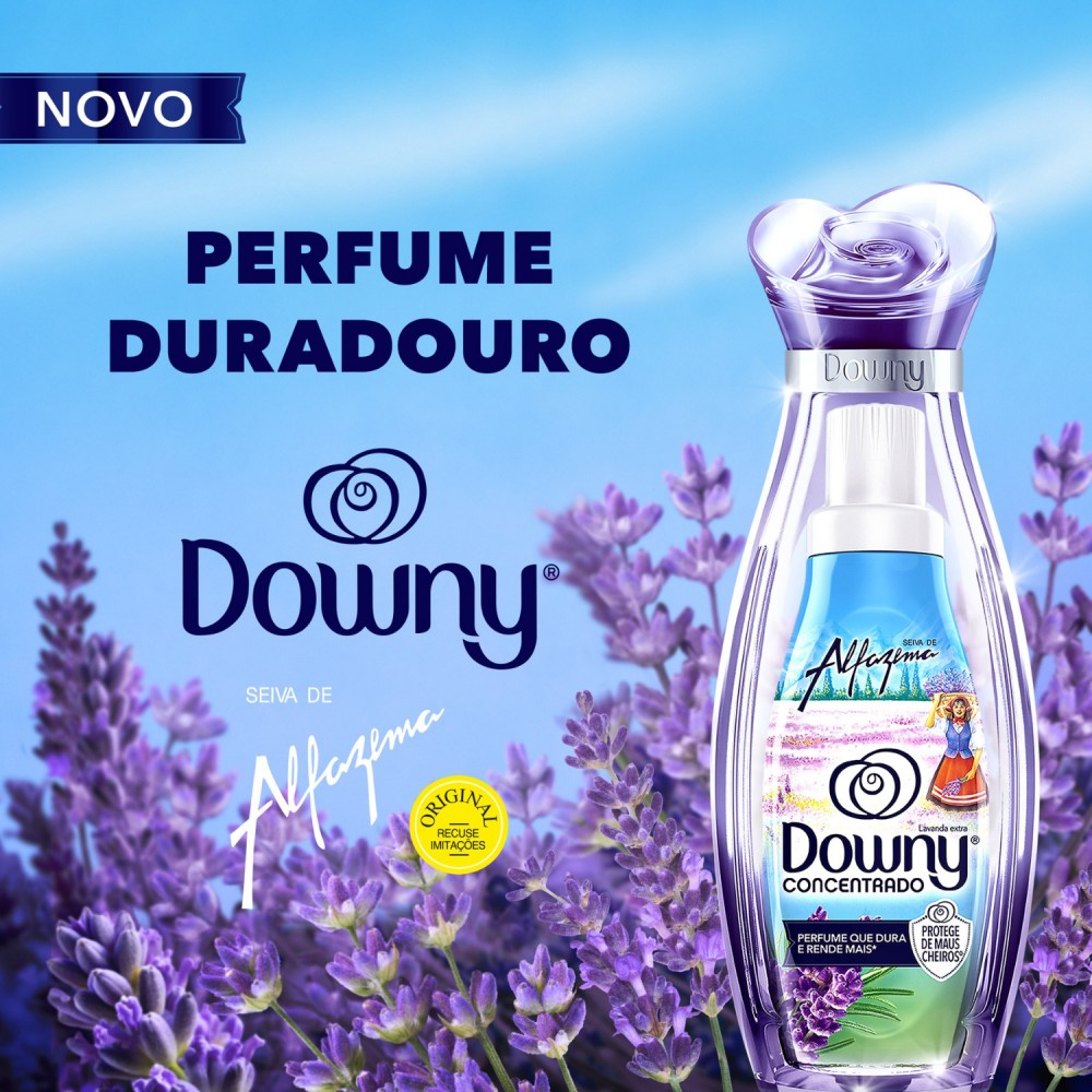 Amaciante Concentrado Downy 500mL Alfazema