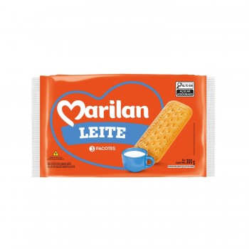 Biscoito Laminado Leite Marilan 300g
