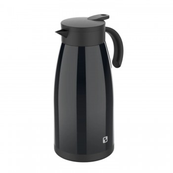 Garrafa Térmica Botão 1,5L Soprano Elegance Preto