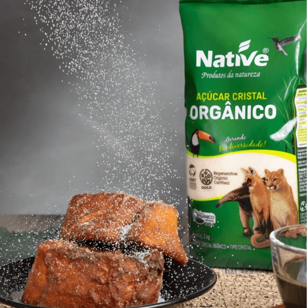 Açúcar Orgânico Native Cristal 1Kg