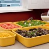 Cuba Porcelana 1/2 Gourmet Germer 25x29x6,6cm 3088mL Amarelo 