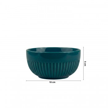 Tigela de Porcelana 230mL Assar e Servir Germer Verdigris