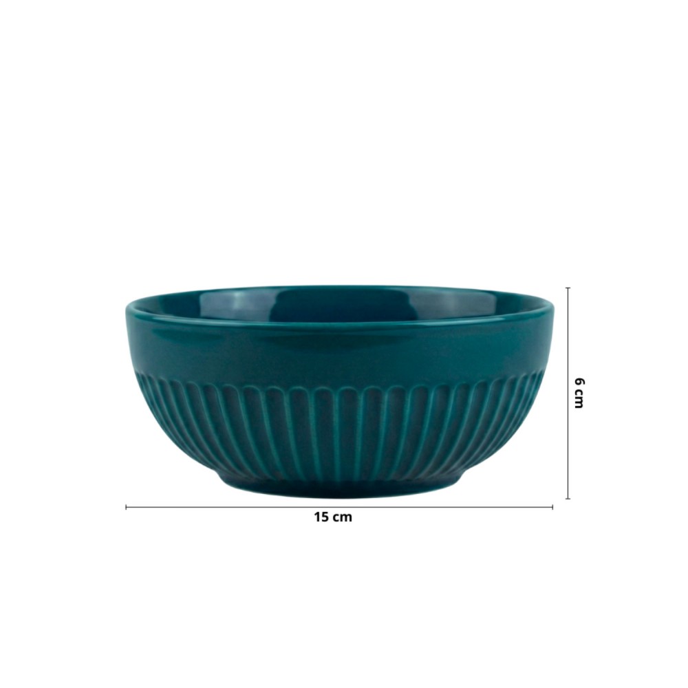 Tigela de Porcelana 630mL Assar e Servir Germer Verdigris