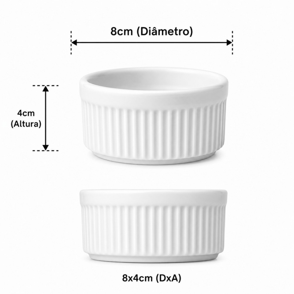Ramekin de Porcelana Germer 130mL