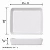 Cuba Porcelana 1/2 Gourmet Germer 25x29x6,6cm 3088mL Branca