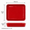 Cuba Porcelana 1/2 Gourmet Germer 25x29x6,6cm 3088ml Vermelho