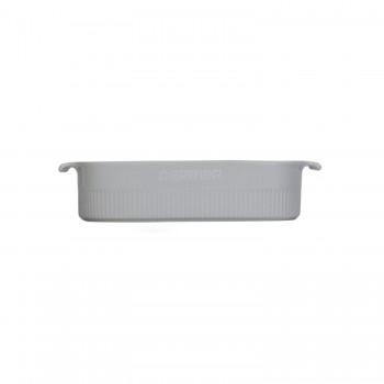Travessa de Porcelana Retangular Germer 28x17,1cm Branca