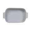 Travessa de Porcelana Retangular Germer 30X21cm Branco