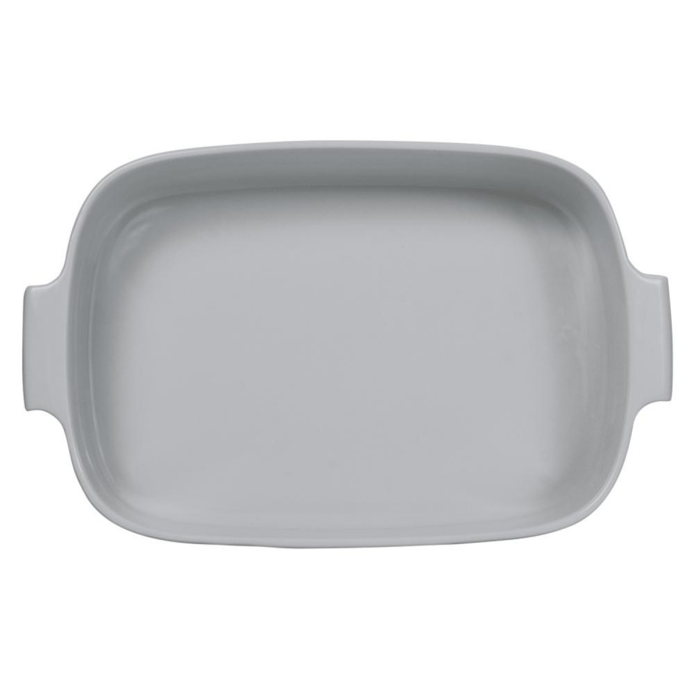 Travessa de Porcelana Retangular Germer 37x26cm Branca
