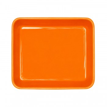 Cuba Porcelana 1/2 Gourmet Germer 25x29x6,6cm 3088mL Laranja