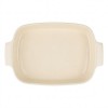 Travessa de Porcelana Retangular Germer 30X21cm Marfim