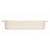 Travessa de Porcelana Retangular Germer 37x26cm Marfim